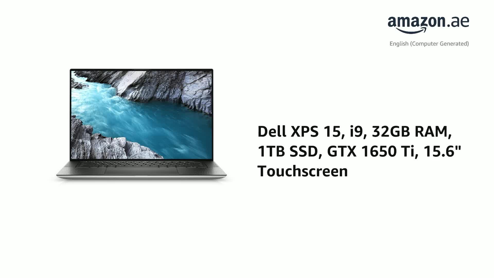 Dell Notebook XPS-15-9500-i9-10885H/32GB/1TB SSD/4GB NVIDIA Ge