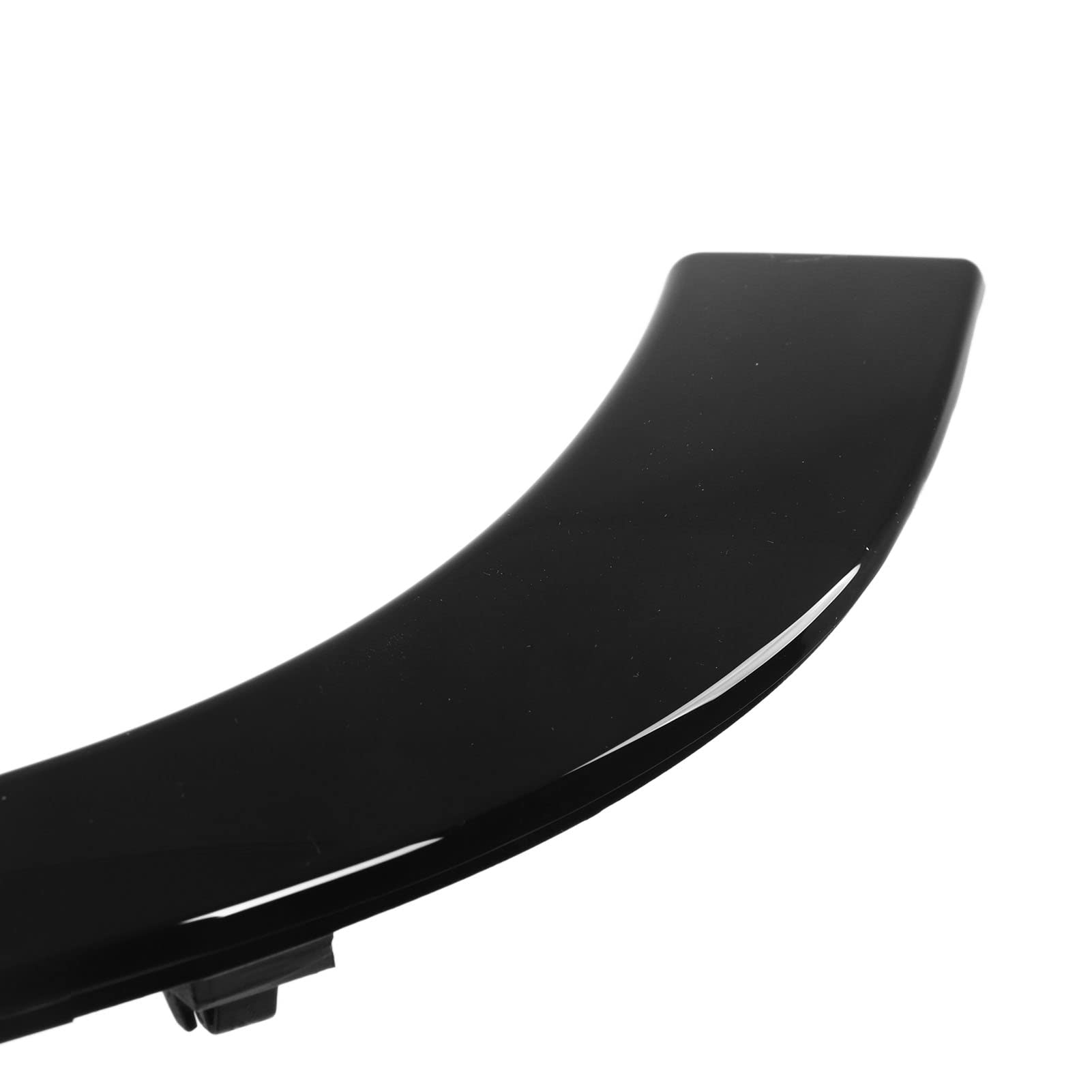 Garniture de Capot de Calandre, Garniture de Panneau de Calandre de Capot Avant Chromée de Rechange Compatible avec R55 R56 R57 Base LCI R58 R59 S JCW, OE 51132751040 (Noir brillant)