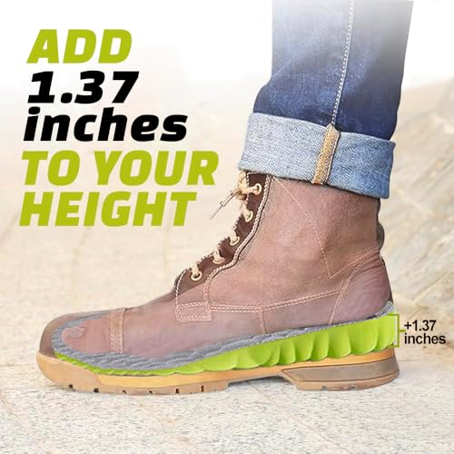 Plantillas para aumentar altura +1.4 pulg para hombres y mujeres miniatura 2