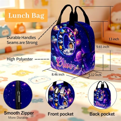 Image of Custom Backpack for Boys Toddler Backpacks Kids Back to School Bookbag Set