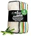 Whiffkitch Dishcloths & Towels for Kitchen, Drying, Durable, Absorbent Washcloths, Non-Scratch, Hygienic, Multi-Surface Cleaning, 6x7 Inches Multi Color, 6 Pack