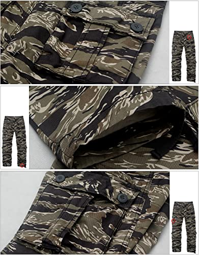 Match Men's Wild Camouflage Cargo Pants4