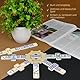 Mexican Train Domino-Set Doppel 15 – Domino-Set für Erwachsene und Familie, Mexican Train Doppel 15 Domino-Steine mit farbigen Punkten – 136 Steine, 9 Züge, Holz-Mittelstück, Aluminium-Case