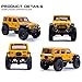 GTHELE Aluminum Front&Rear Bumper for AXIAL SCX24 Jeep JLU AXI00002 1/24 RC Crawler Car Upgrade