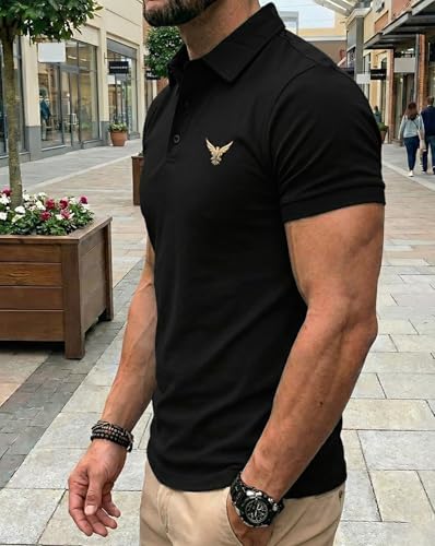 Image of AUSK Polo T-Shirt for Men || Half Sleeves Neck Polos Men Tshirt