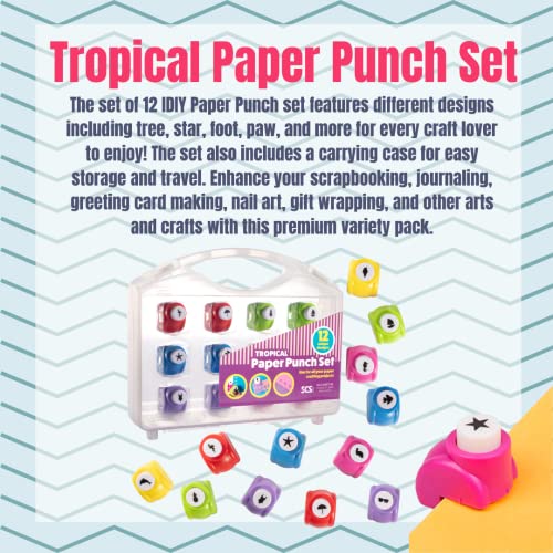 Scs Direct BEACH Hole Punchers-Scrapbooking Supplies Kit & Accessories, Diy Card Making, Office Supplies, Arts & Crafts, School Projects For Kid & Adult thumb #1