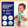 Cerebelly Organic Baby Food Pouches, Sweet Potato Pinto Bean with Chicken Bone Broth, 16 Nutrients, Protein & Healthy Fats, 4oz, 6 Pack
