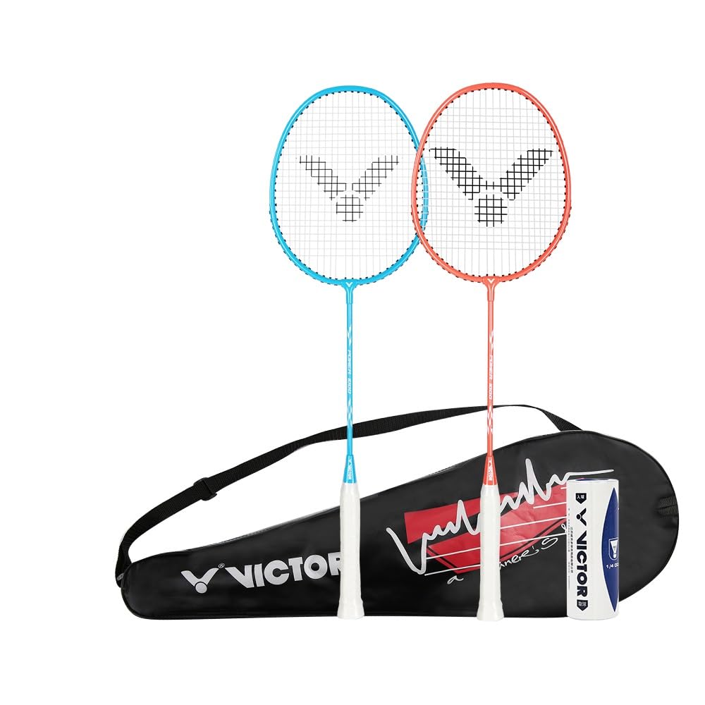 VICTOR Power 1000 (Set) Strung Badminton Racket-image-3