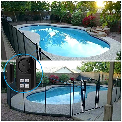 Hendun HDWMC Pool Gate Alarm Outdoor Wireless With Remote, 140Db Loud, Waterproof Door Alarm Sensor, Kids Safety thumb #4