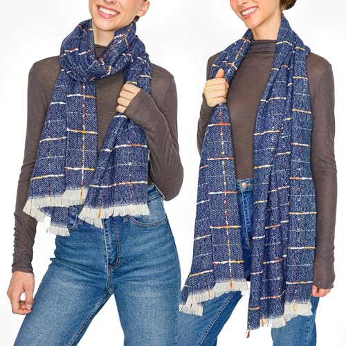 Fall Scarf & Wrap, Winter Blanket Scarf - Women's Scarves in 27 Colors2
