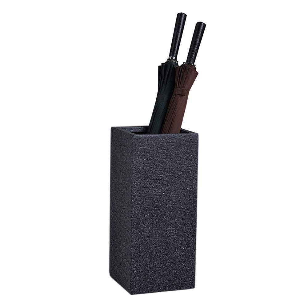 Umbrella Holder Umbrella Stand Umbrella Stand Porcelain Ceramic Square, Rack, Black, Self-supporting Door Opener, Interior for Canes/Canes