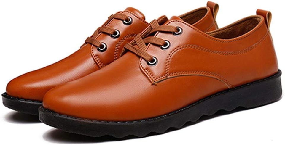 Asifn Men's Sport Outdoor Casual Leather Shoes Breathable Spring Summer Business Fashion Closed Toe Shoes