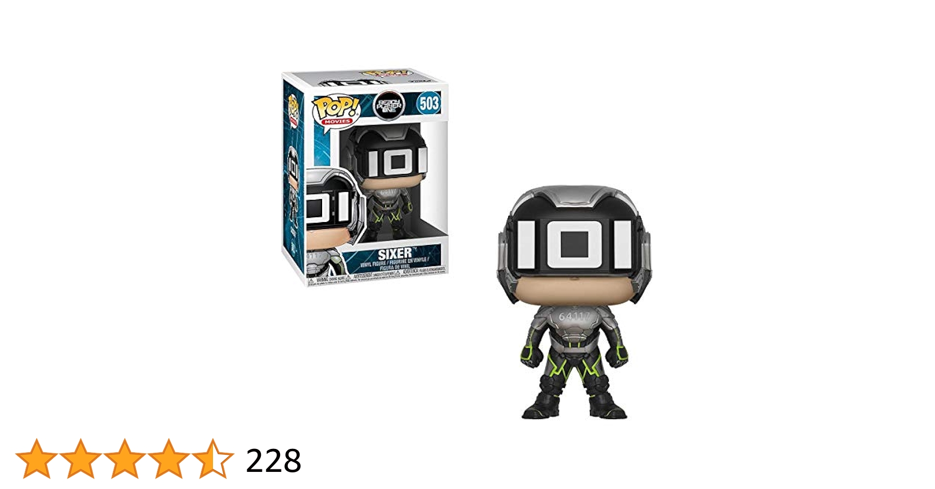 Amazon.com: Ready Player One Pop! Vinyl Figure Sixer [503