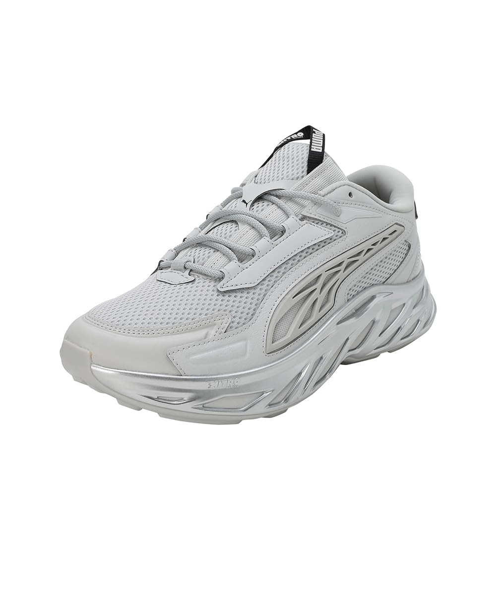 Puma Unisex-Adult Exotek Nitro Mirrored Feather Gray-Black Sneaker - 8 UK (39492901) (B0CBPZTNS7) Amazon Price History, Amazon Price Tracker