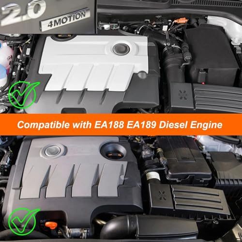 Admission d'air froid filtre moteur Golf MK5 MK6 aspiration air froid Jetta Beetle TDI - 4