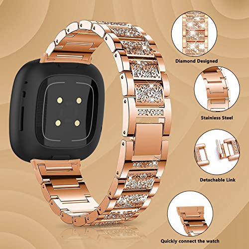 Niboow Bracelet Compatible with Fitbit Sense,Fitbit Versa 3 - Image 2