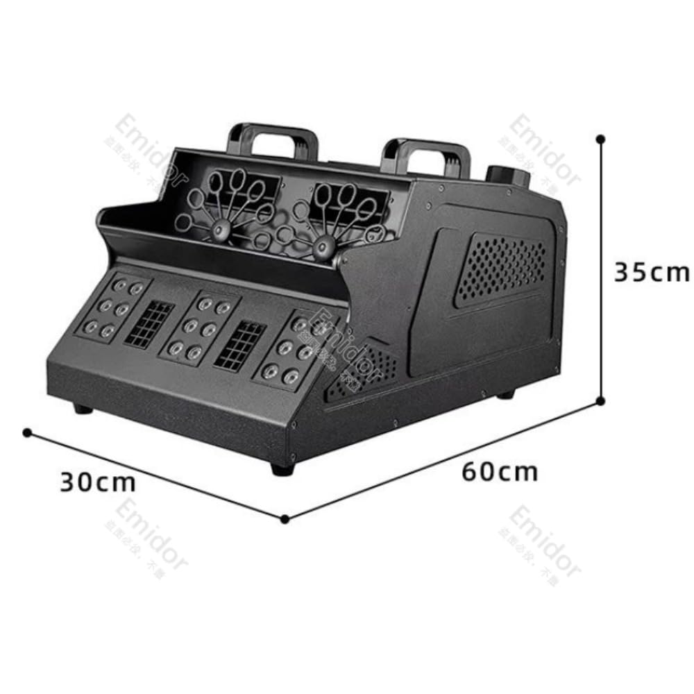 Amazon.co.jp: Emidor スモークバブルマシン、煙泡機です、3イン1