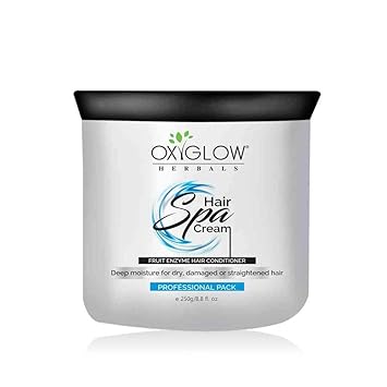 Oxyglow Deep Nourishment Hair Spa Cream, White, Small, 250 g