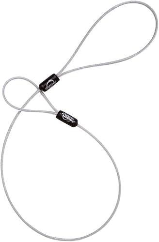 Miniatura 2 de Planet Bike Correa de asiento Cable de seguridad para bicicleta (0.118 in x 24 pulgadas), color plateado