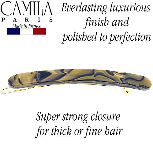 Pinza para cabello Camila Paris CP2990 color beige 2.5" miniatura 2