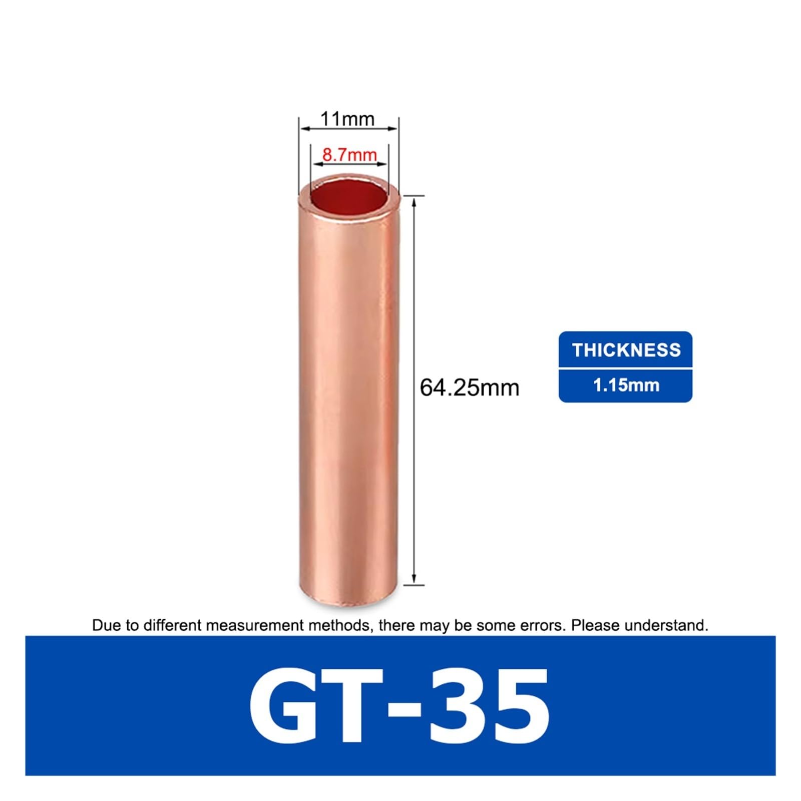 Terminal De Engarzado Cobre For Conector Cable | Conectores De Engarce De Cable De Cobre, Fabricados Con Precisión For Terminación De Cables