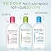 Bioderma Sébium H2O Micellar Water, Duo Pack Cleansing and Makeup Removing Gentle Face Cleanser for Combination to Oily Skin, 33.4 Fl Oz
