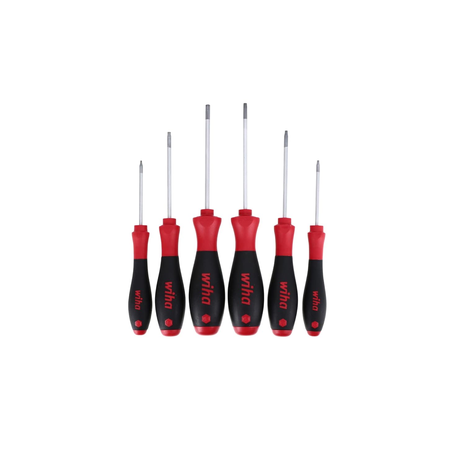 Wiha 36201 Torx Driver Set, Ergo Cushion Grip, 6 Piece