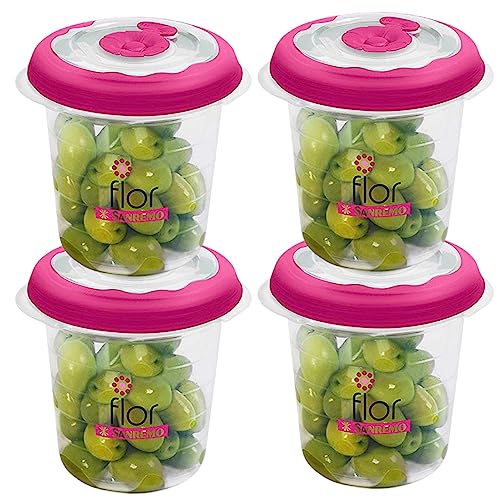 12 oz Plastic Soup Freezer Containers With Lids Reusable, Airtight Microwave Food Storage Container For Meal Prep Home-Made Soup To Go, Dishwasher Safe, Steam Vent Lids BPA-Free - 1.5 Cup - Set of 4