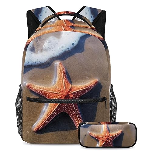 Sac à dos étoile de mer ergonomique pour soulager le dos des élèves au quotidien