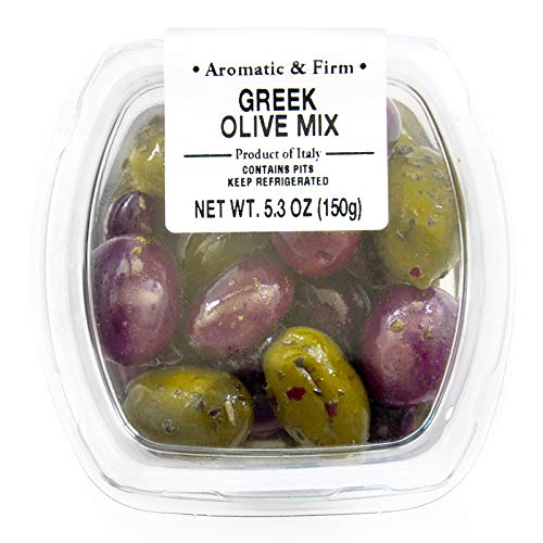 Fresh Pack Greek Olive Mix (with Pits), 5.3 oz