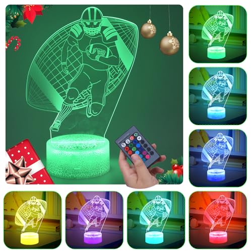 Veilleuse football 3D pour illuminer les nuits et rassurer votre enfant