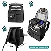 PetAmi-Dog-Travel-Bag-Backpack-Backpack-Organizer-with-Poop-Bag-Dispenser-Pockets-Food-Container-Bag-Collapsible-Bowl-Weekend-Pet-Travel-Set-for-Hiking-Overnight-Camping-Road-Trip-Charcoal PetAmi Dog Travel Bag Backpack - Convenient Travel Solution for Pet Owners