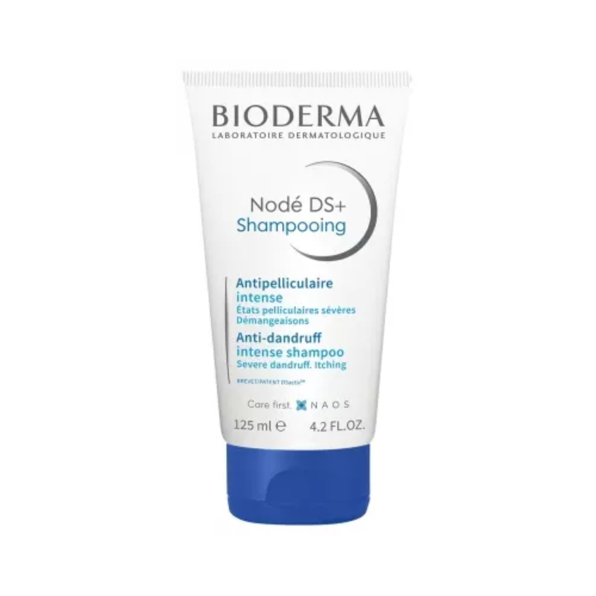 Nodé DS+ | Intensywny szampon przeciwłupieżowy | Potrójne działanie | Redukuje sebum, usuwa łuski i działa mocno na swędzenie i zaczerwienienie | Wyprodukowano we Francji | Zestaw 2x125ml