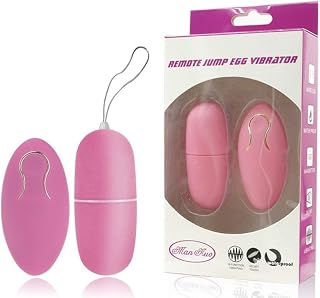 REMOTE CONTROL JUMP EGG VIBRATOR, Cápsula Vibratória Wirelles, 10 vibrações Silicone, Magenta