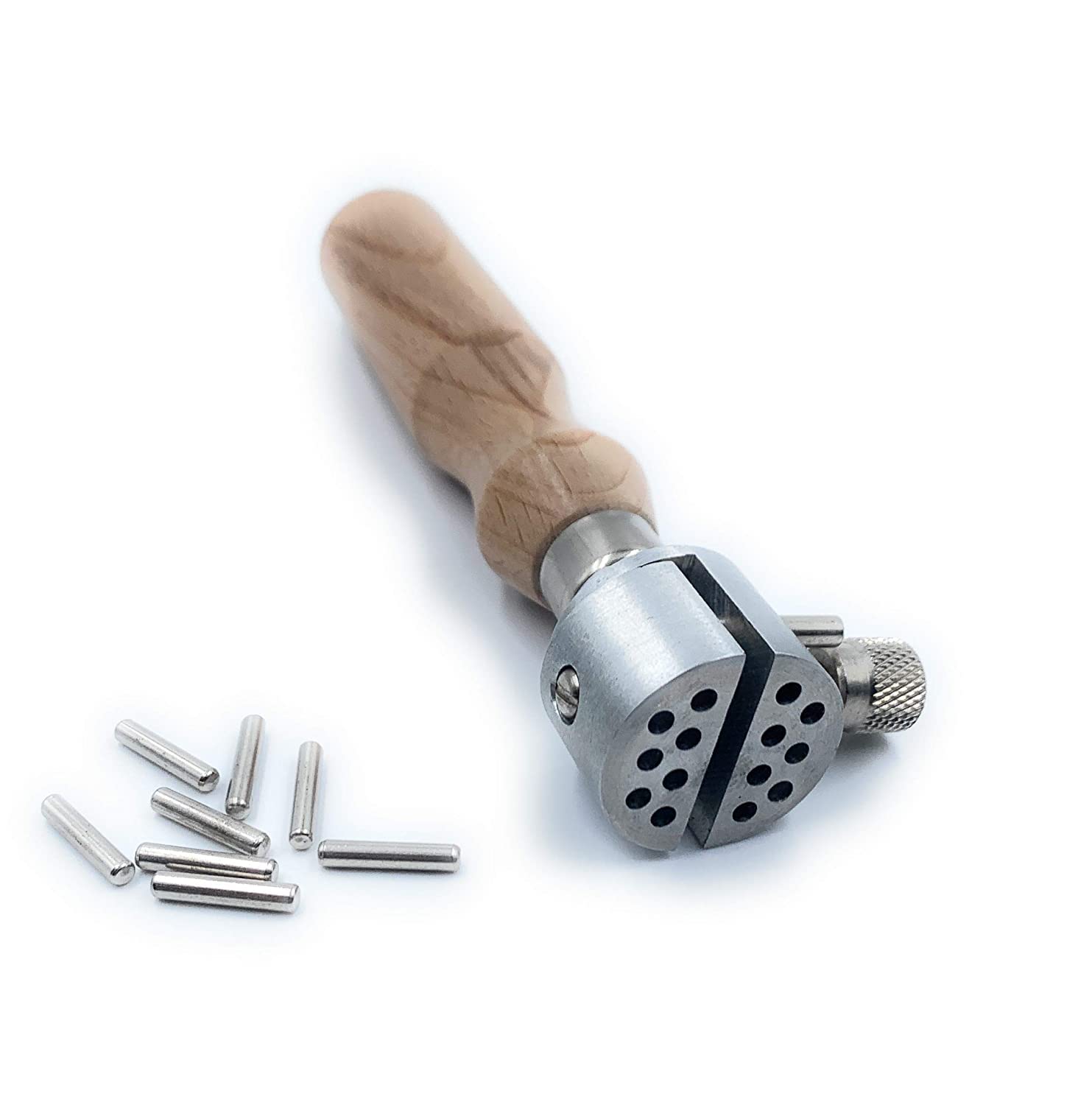 Sponsored Ad - Universal Mini Work Tool Holder Peg Clamp Jewellers Hand-Held Vise for Holding Items, Bezel Setting, Filing, Engraving, Sawing for Jewellery Making/Repair,Watchmaking,Model Making,Hobby Craft DIY