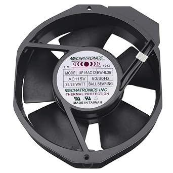 for UF15AC12 BWHL36 115V 29/28W 172MM - 172X150X38MM 17238 Cooling Fan