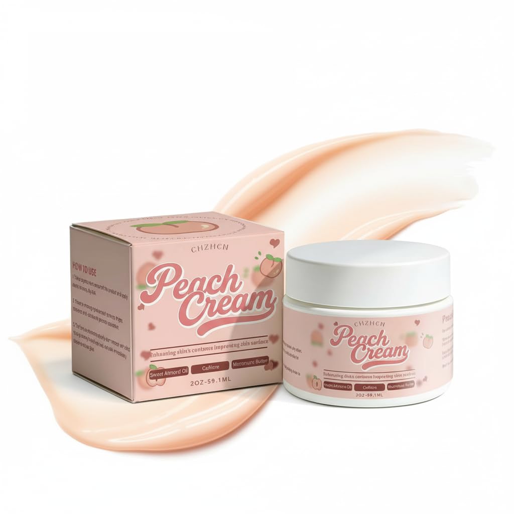 Peach Firming Body Cream - Skin Tightening & Hydrating Lotion