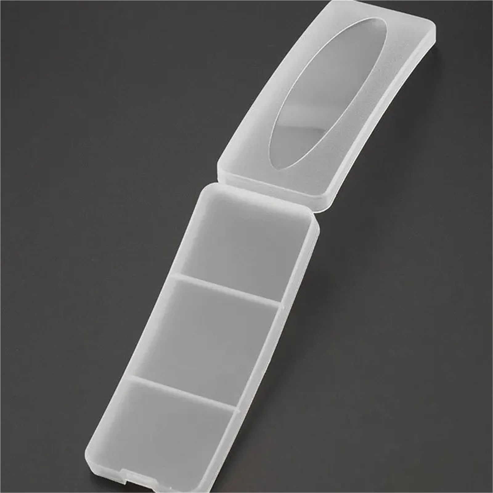 etui lunettes Transparent Glasses Case Frosted Clear Storage For Men Women Hard Plastic Protective Box For Travel Daily