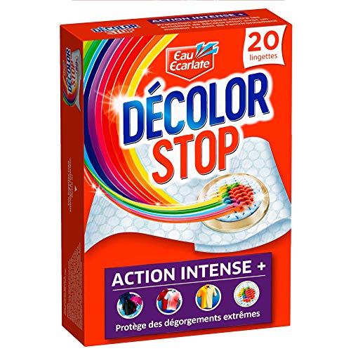 Eau Ecarlate – 812 – décolor Stop Intense – caja de 20 toallitas
