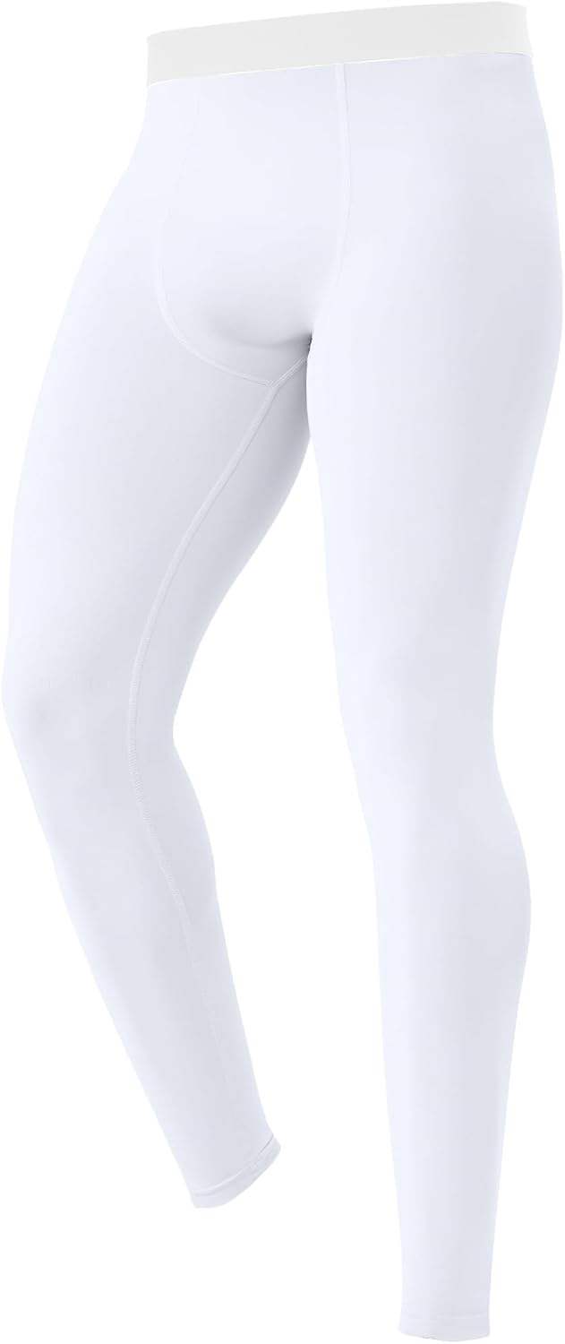 Men's Compression Pants Athletic Tight Running Leggings Base Layer Cool Dry Workout Sports Yoga Basketball Soccer