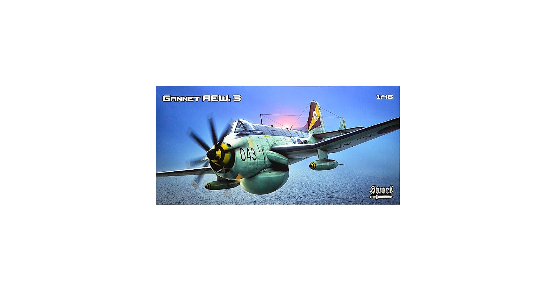 1140 1:48 コンドル軍団 1/48 フェアリー ガネット AEW.3 艦上早期警戒機 | HLJ.co.jp