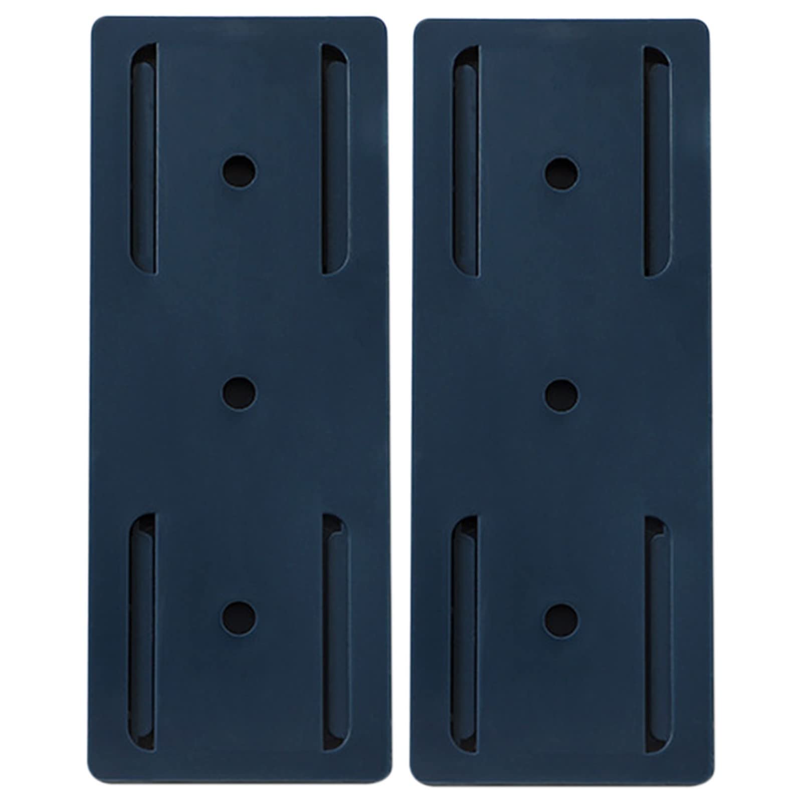 2 Pcs Self Adhesive Desktop Socket Fixer Adhesive Punch Socket Holder Cable Management Punch Surge Protector Desktop Plug in Socket Fixer Bracket Stand Woodworking Clamps 30 (B, One Size)