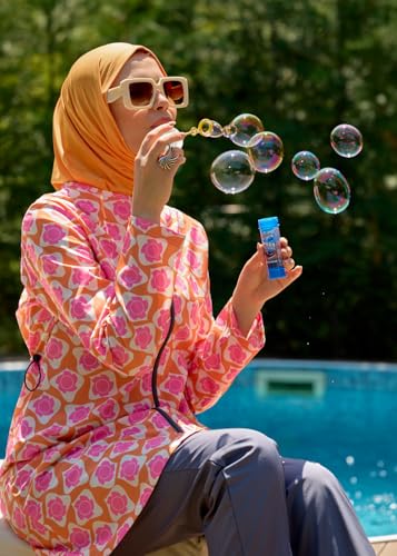 Modest Swimwear for Women 3-Piece Set - Parachute Burkini Set - Islamic Full Cover Swimsuit4