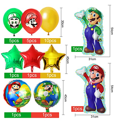 Siphus Palloncini Compleanno 6 Anni, 32 Pezzi