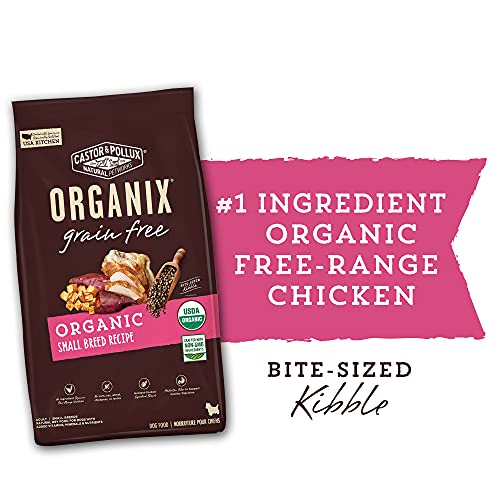 Castor and Pollux ORGANIX Grain Free Small Dog Food Recipe, Organic Dog Food - 10 lb. Bag - Image 2