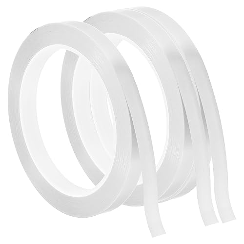 Miniatura 55 de PATIKIL Cinta de pizarra blanca de 1/2 pulgada, paquete de 3 cintas finas de borrado en seco de 72 yardas para marcado gráfico de arte de bricolaje