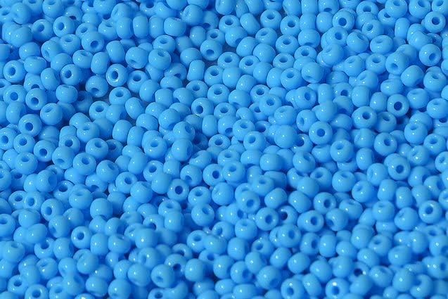 250 g PRECIOSA ORNELA rocailles Seed Beads Round 8/0 (3 mm) Orange (93110)