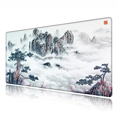 Tapis de souris paysage grand format pour embellir votre espace de télétravail
