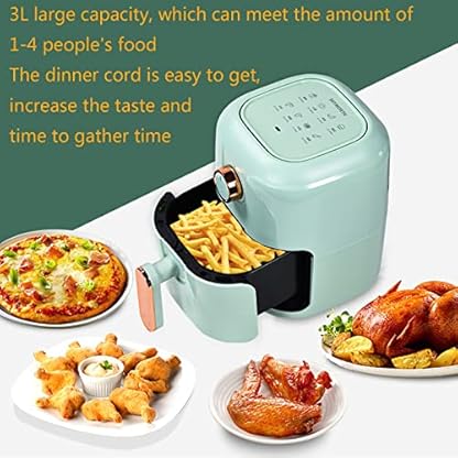 Luftfritteuse, multifunktional, für den Haushalt, 3 l, Mini Pommes Fritteuse, kleiner Ofen Ziyu – Bild 8