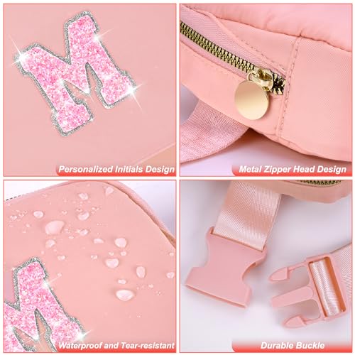Image of Uygafly Gift for Teen Girls Kids Daughter Her - Birthday Gifts for 3 4 5 6 7 8 9 10 11 12 13 Year Old Girls,Fanny Pack Crossbody Bag Purse Belt Bag Cute Trendy Stuff | Peach,M